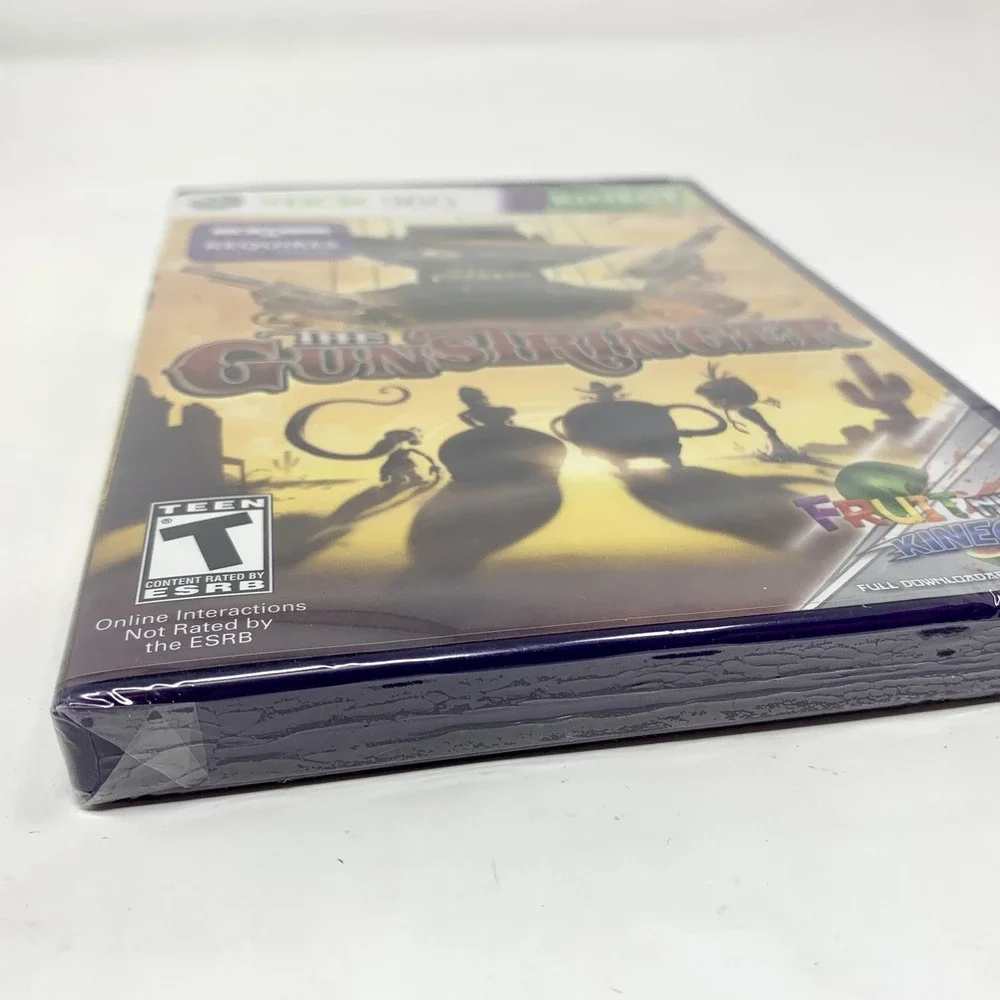 The Gunstringer Xbox 360 Game - Brand New Factory Sealed By Fruit Ninja Kinect